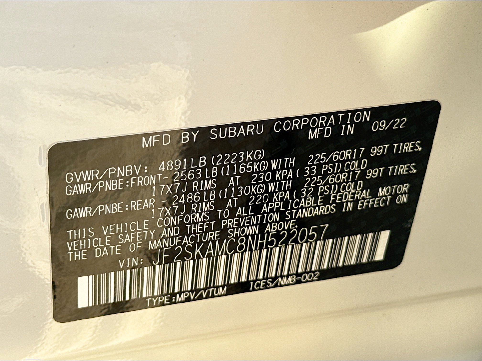 Used 2022 Subaru Forester Wilderness image 45