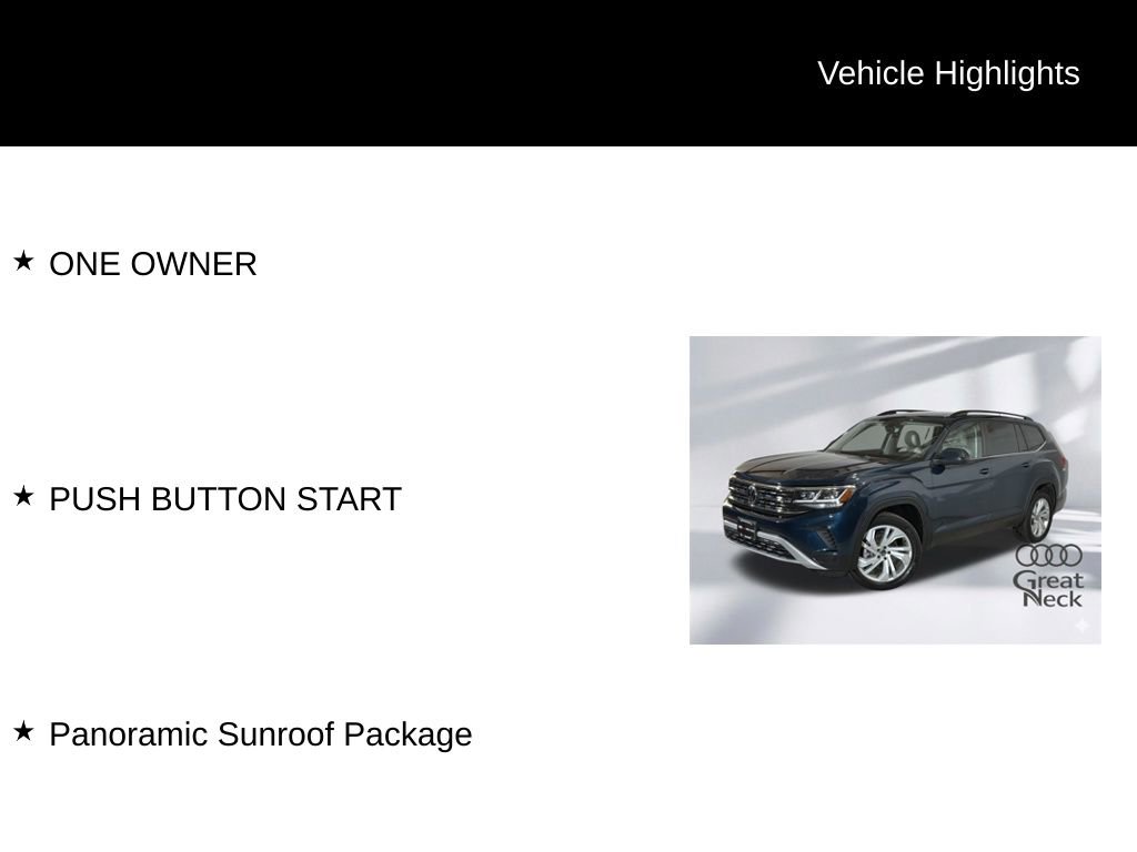 Used 2022 Volkswagen Atlas SE w/ Panoramic Sunroof Package image 9