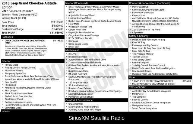 Used 2018 Jeep Grand Cherokee Altitude image 12
