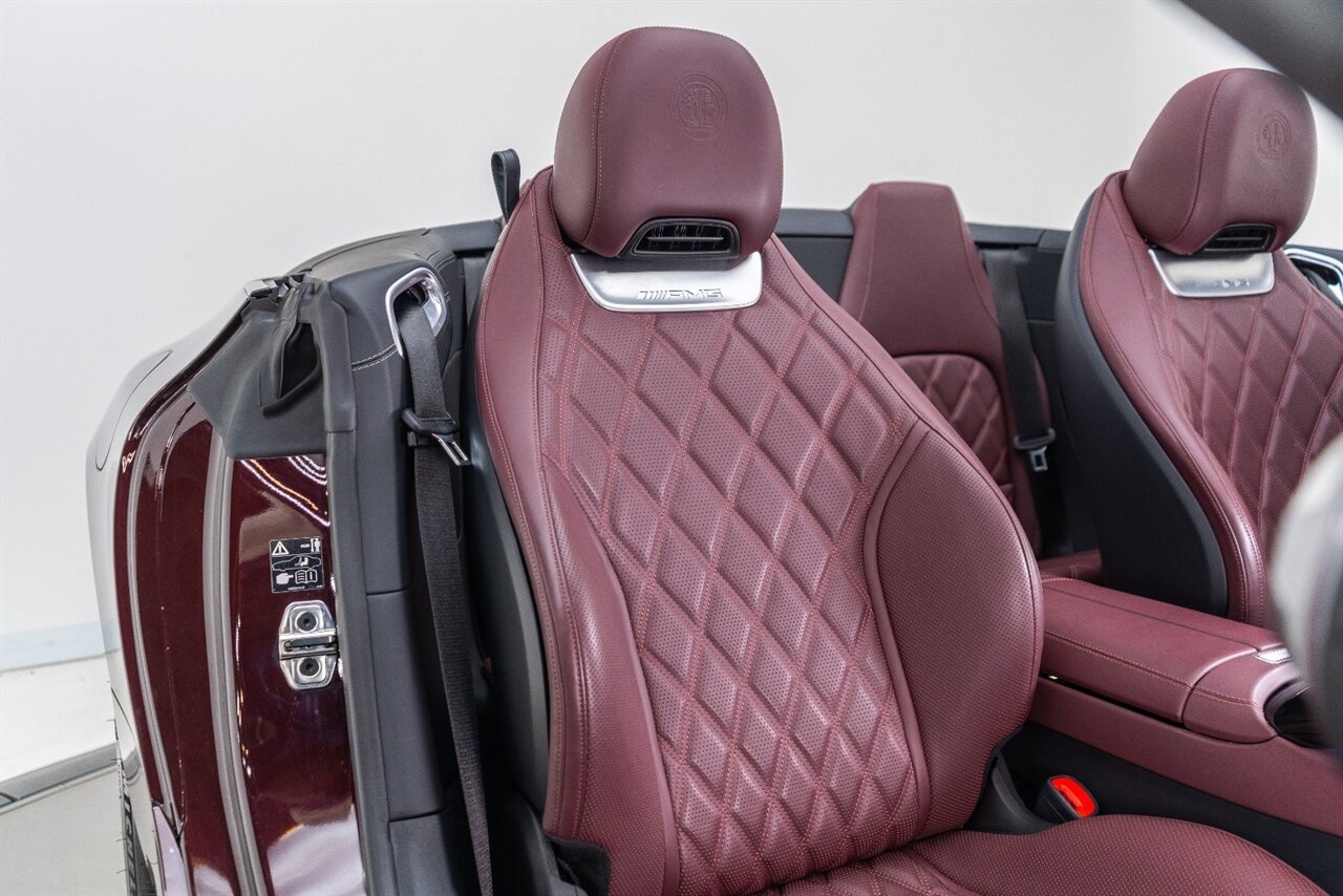 Used 2024 Mercedes-Benz SL 55 AMG 4MATIC w/ Manufactur Interior Package image 36