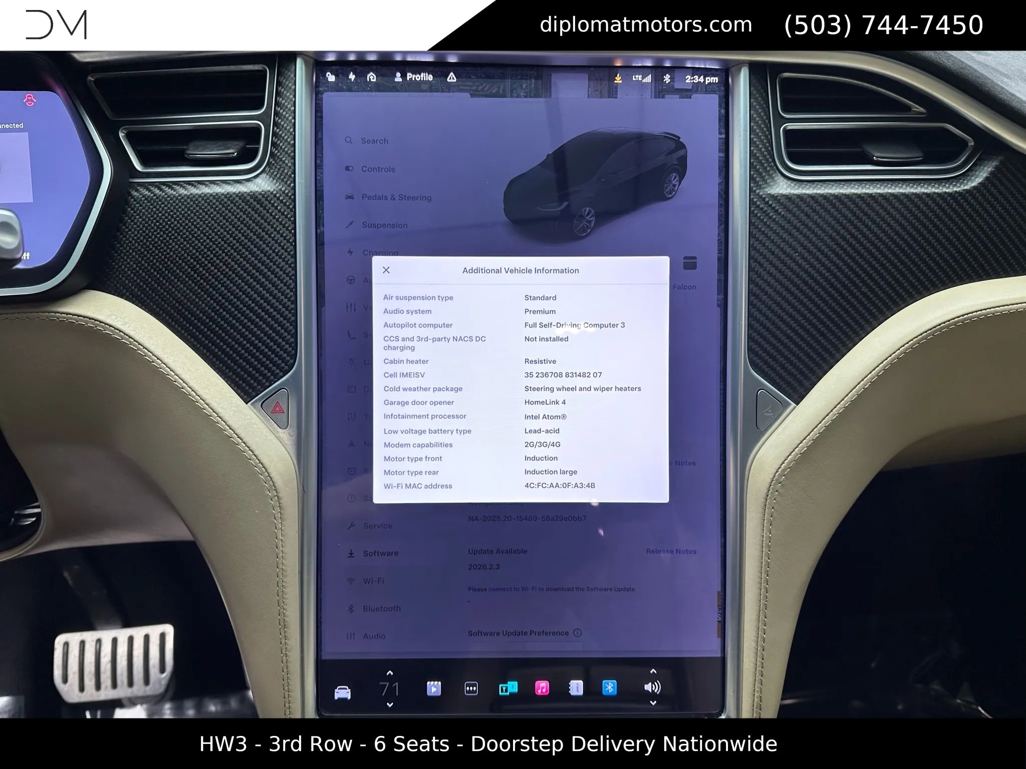 Used 2017 Tesla Model X P100D image 36