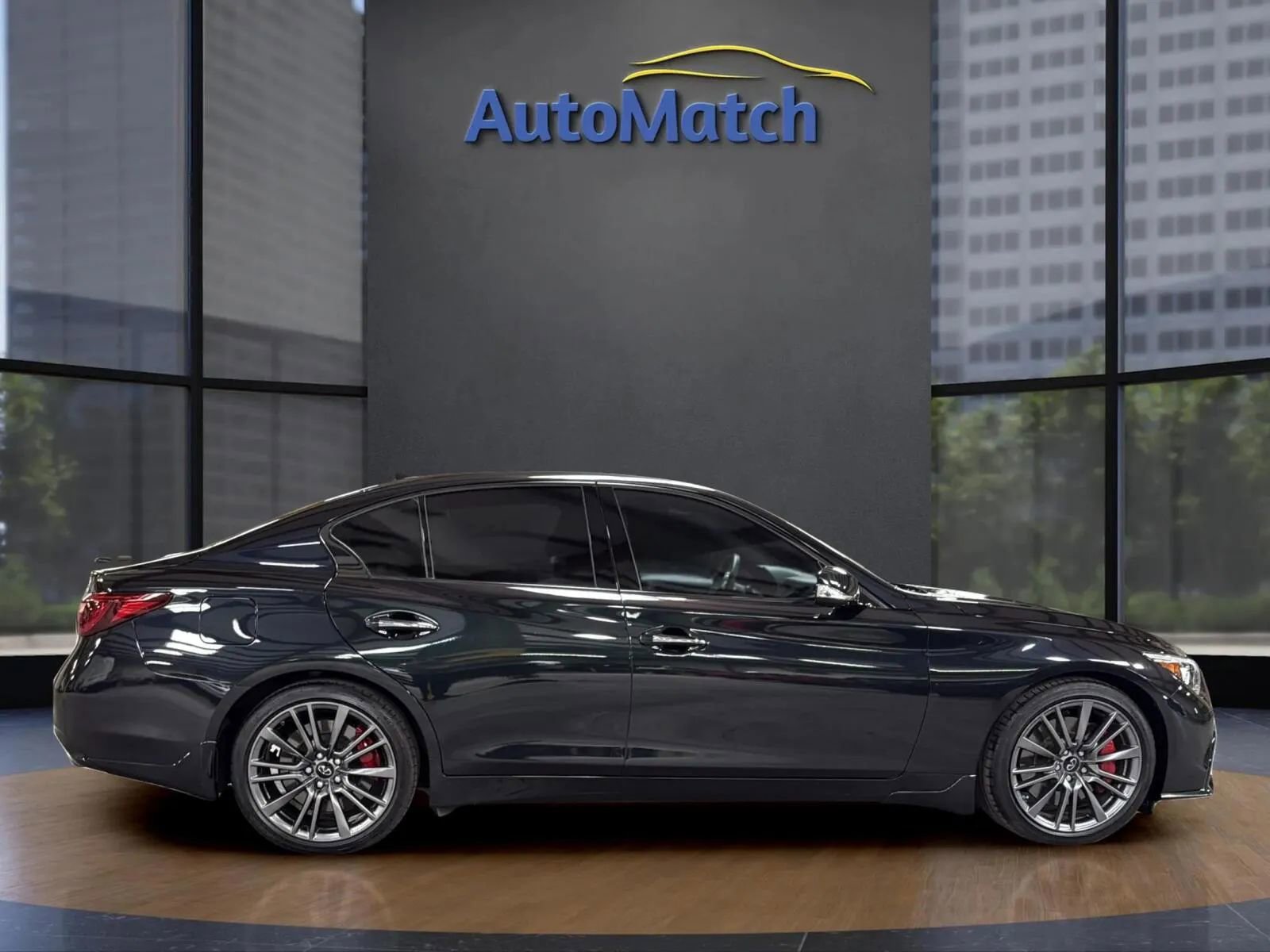 Used 2024 INFINITI Q50 Red Sport 400 w/ Black Opal Edition image 13
