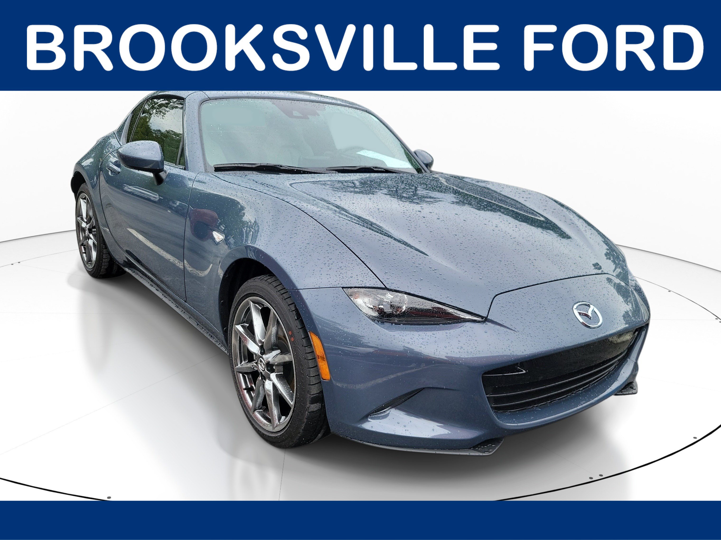 Used 2021 MAZDA MX-5 Miata RF Grand Touring RWD image 1