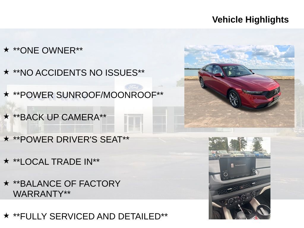 Used 2024 Honda Accord EX image 6