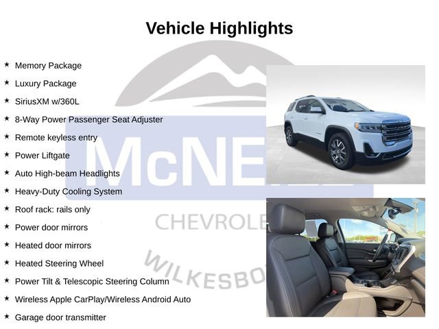 Used 2023 GMC Acadia SLT w/ Preferred Package image 9