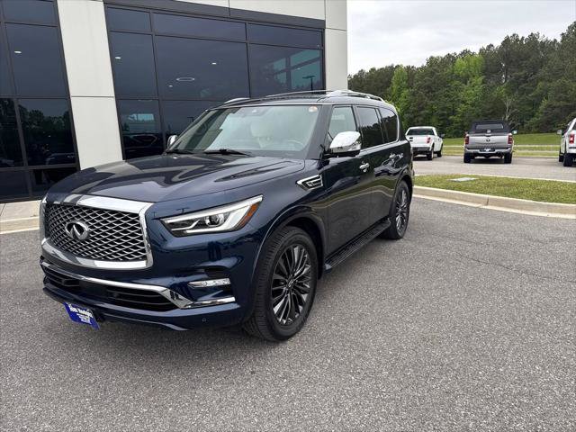 Used 2022 INFINITI QX80 Sensory w/ Cargo Package AWD/4WD image 1