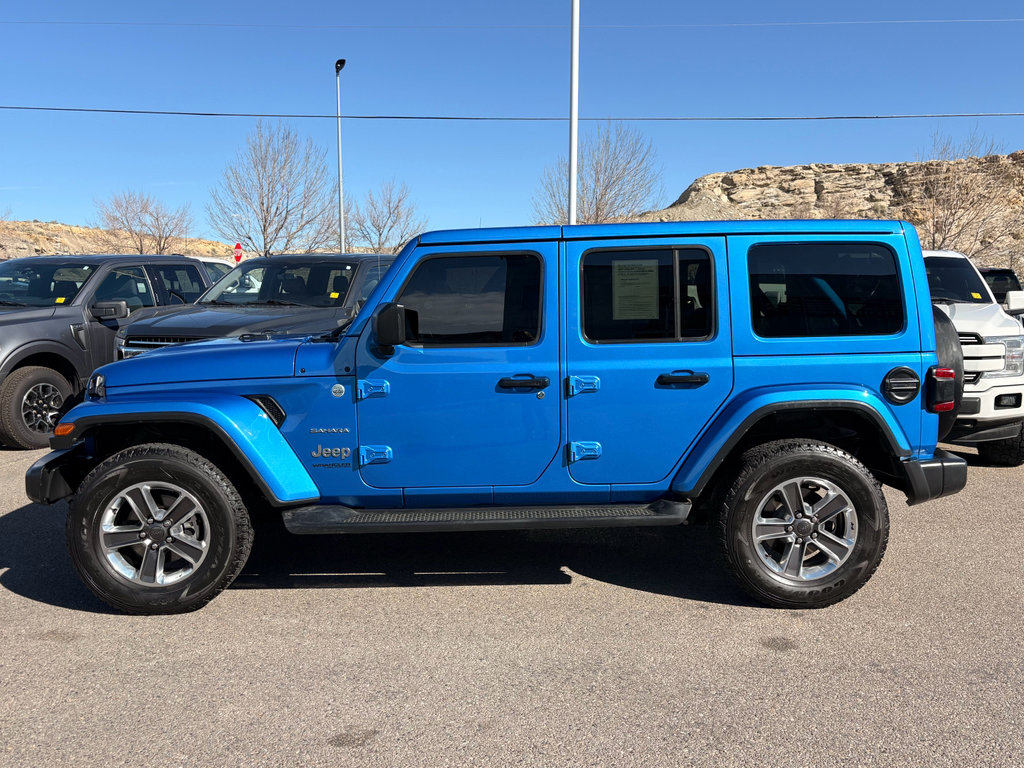 Used 2022 Jeep Wrangler Unlimited Sahara w/ LED Lighting Group image 2