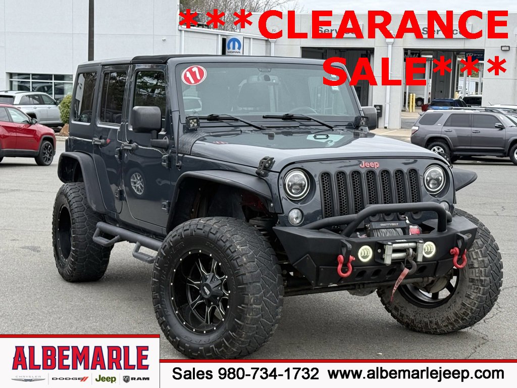 Used 2017 Jeep Wrangler Unlimited Sport w/ Quick Order Package 24S