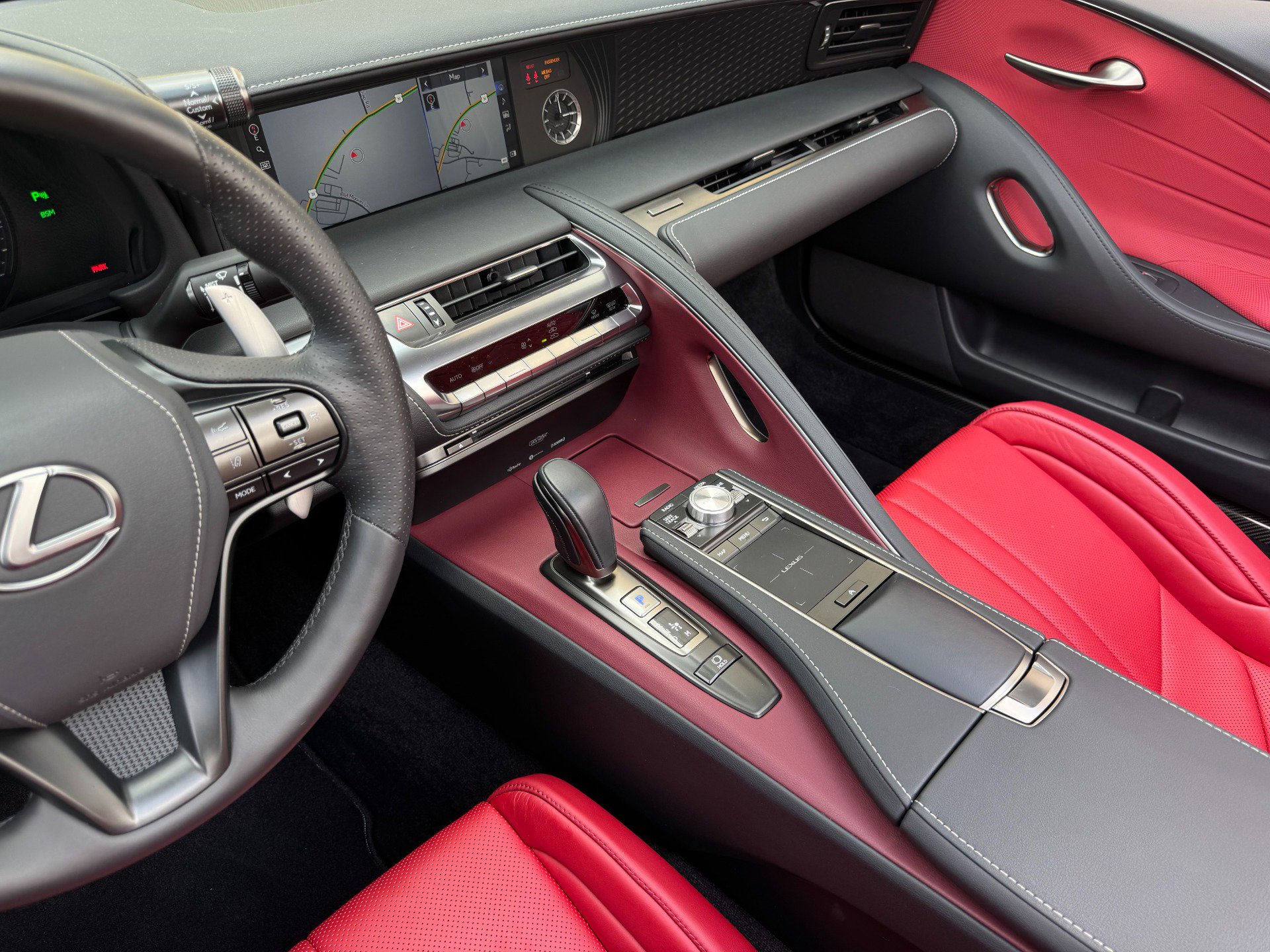 Used 2021 Lexus LC 500 Convertible w/ Touring Package image 44