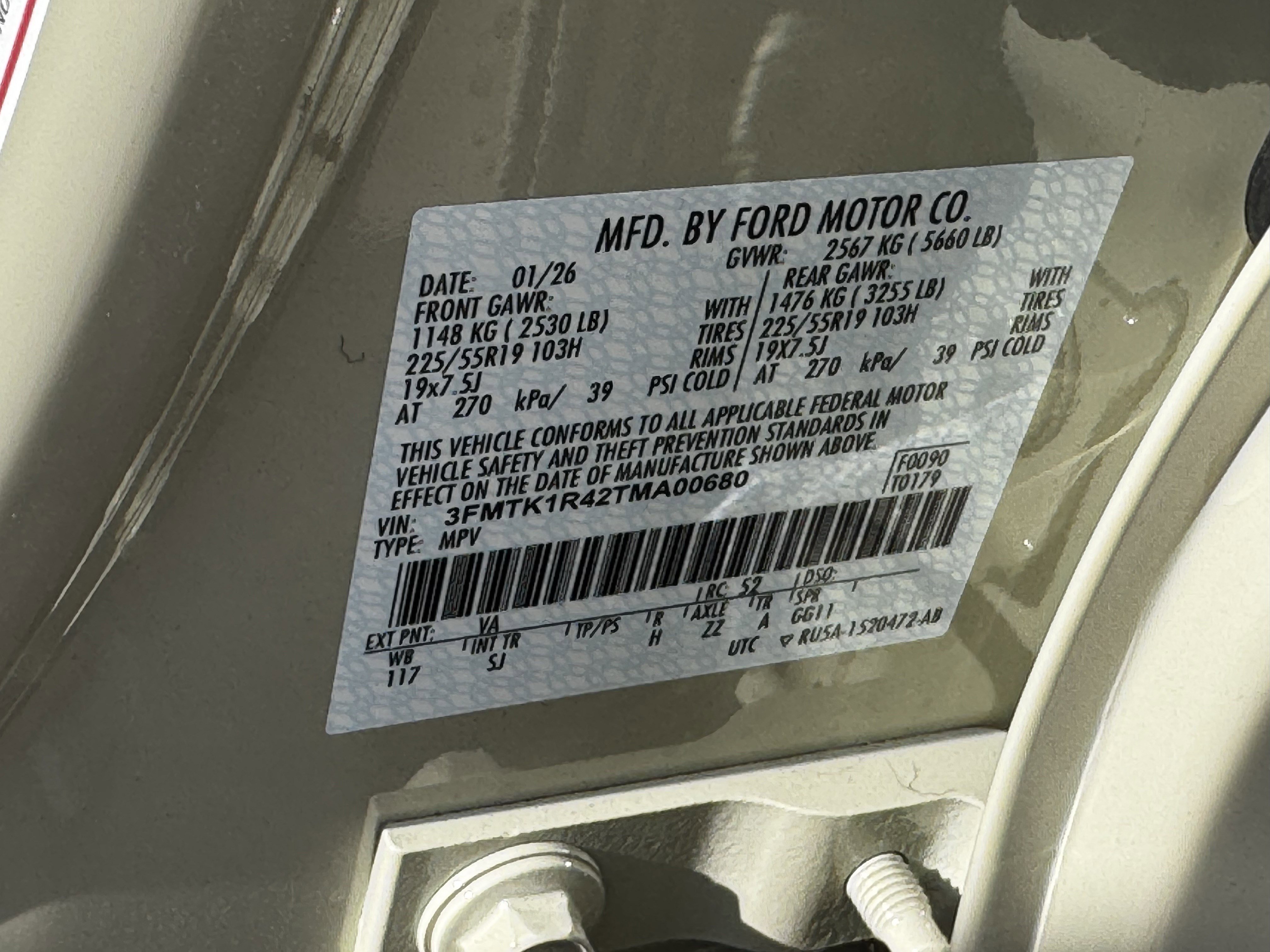 New 2026 Ford Mustang Mach-E Select w/ Comfort Package RWD image 22