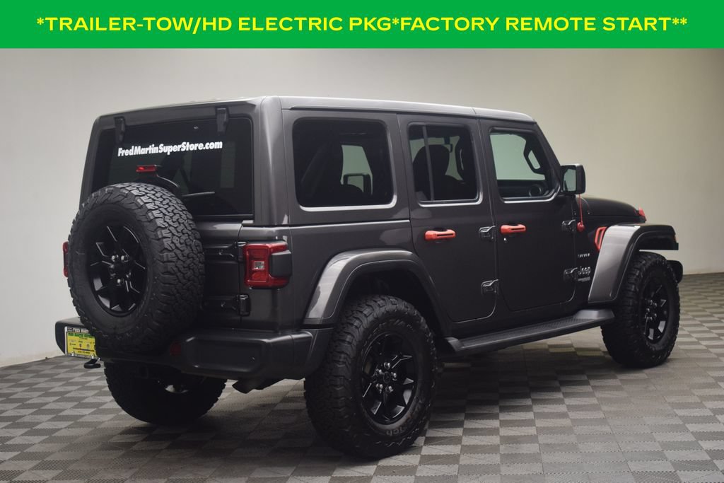 Used 2021 Jeep Wrangler Unlimited Sahara AWD/4WD image 8