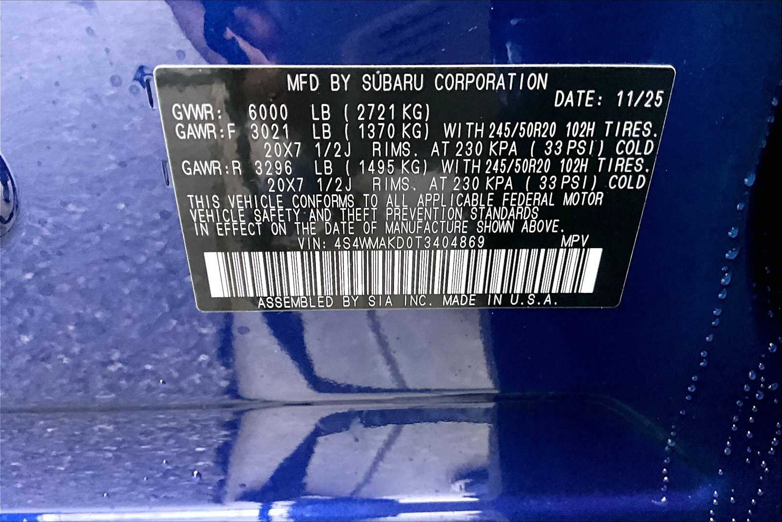 New 2026 Subaru Ascent Touring image 18