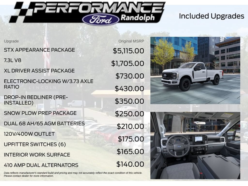 New 2024 Ford F350 XL w/ STX Appearance Package AWD/4WD image 4