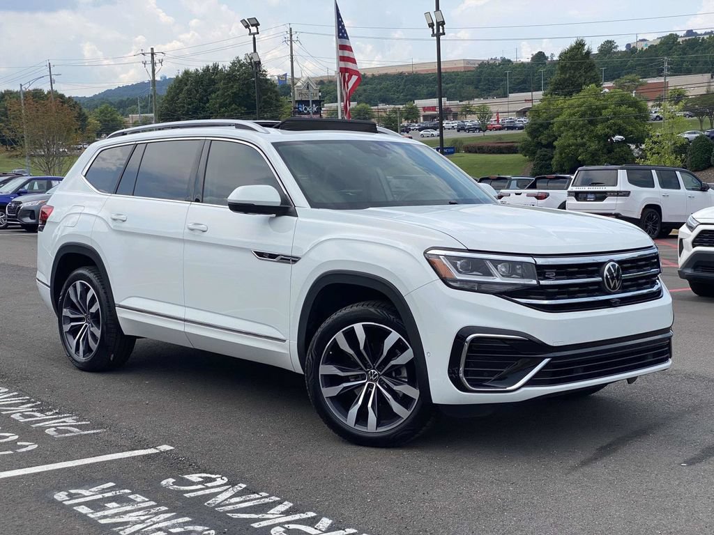 Used 2021 Volkswagen Atlas SEL Premium AWD/4WD video 1