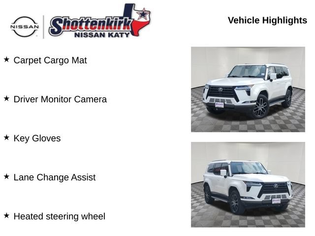 Used 2024 Lexus GX 550 w/ Accessory Package (Z1) AWD/4WD image 19