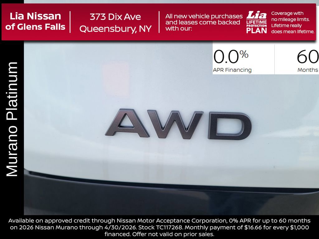New 2026 Nissan Murano Platinum image 6