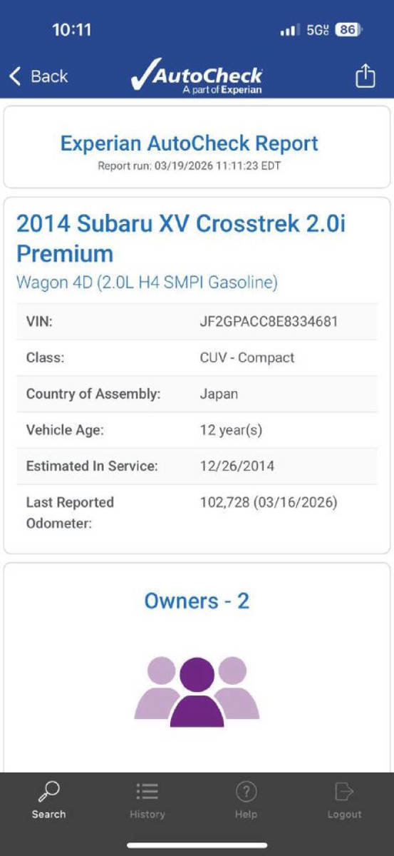 Used 2014 Subaru Crosstrek 2.0i Premium image 23