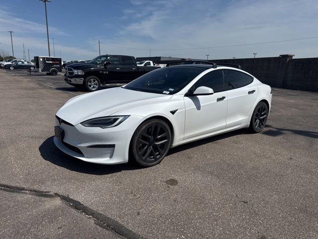 Used 2021 Tesla Model S Plaid AWD/4WD image 3