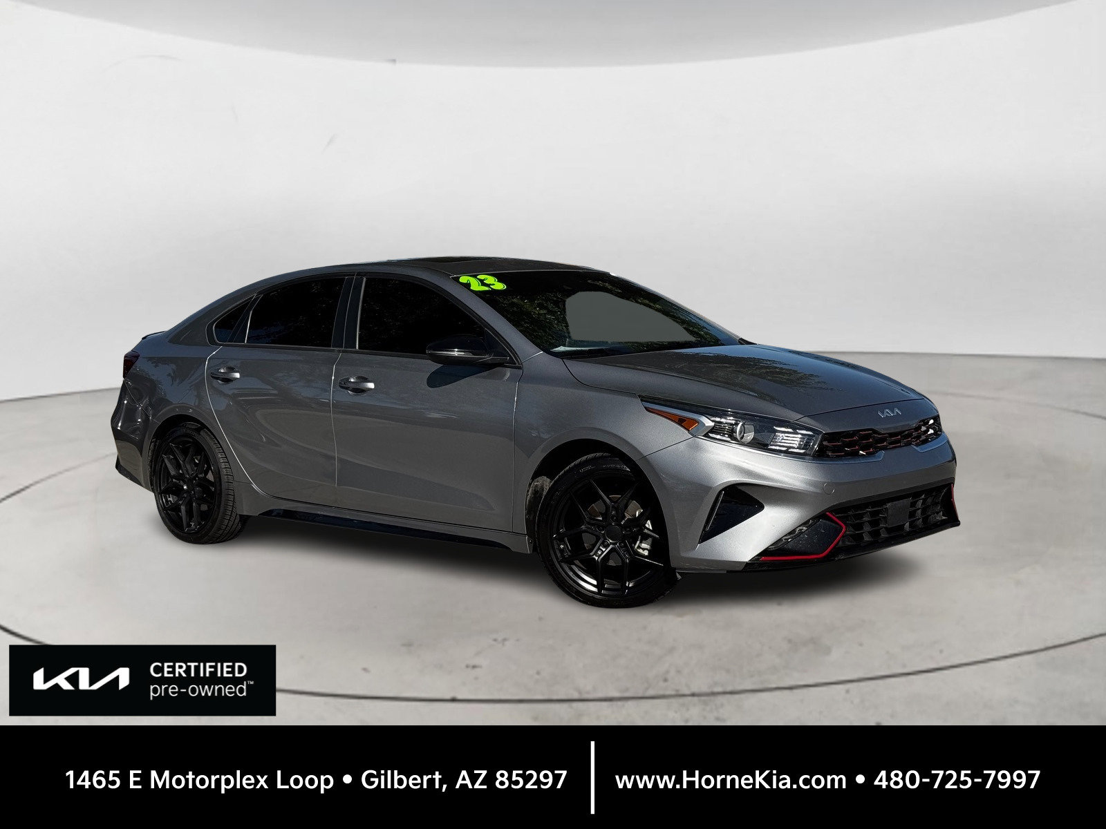 Certified 2023 Kia Forte GT-Line w/ GT-Line Premium Package