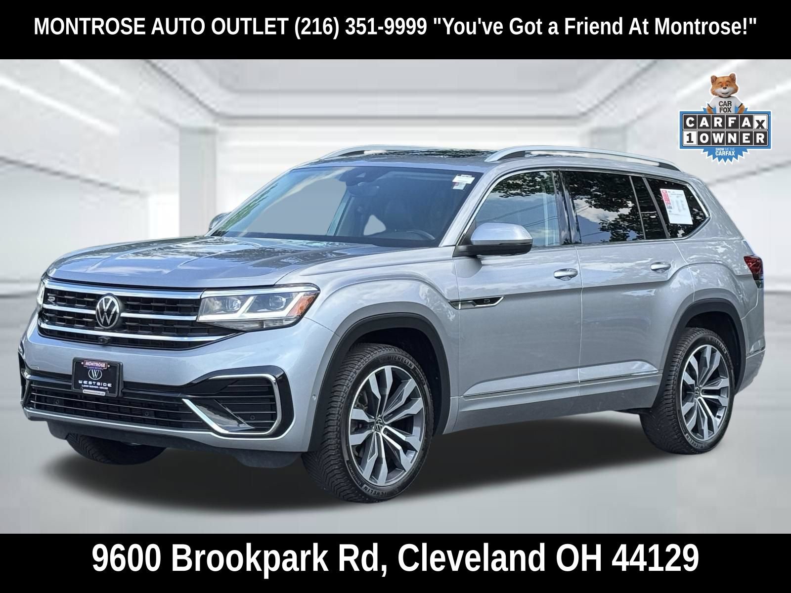 Used 2022 Volkswagen Atlas SEL Premium AWD/4WD image 9