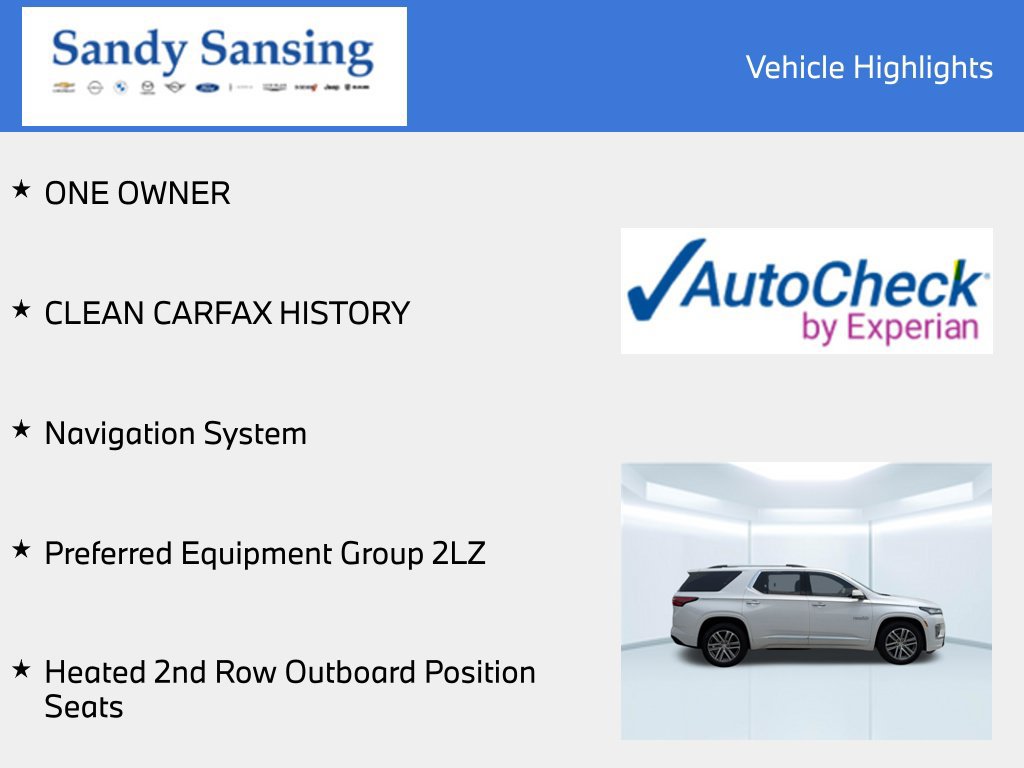 Used 2023 Chevrolet Traverse High Country FWD image 7