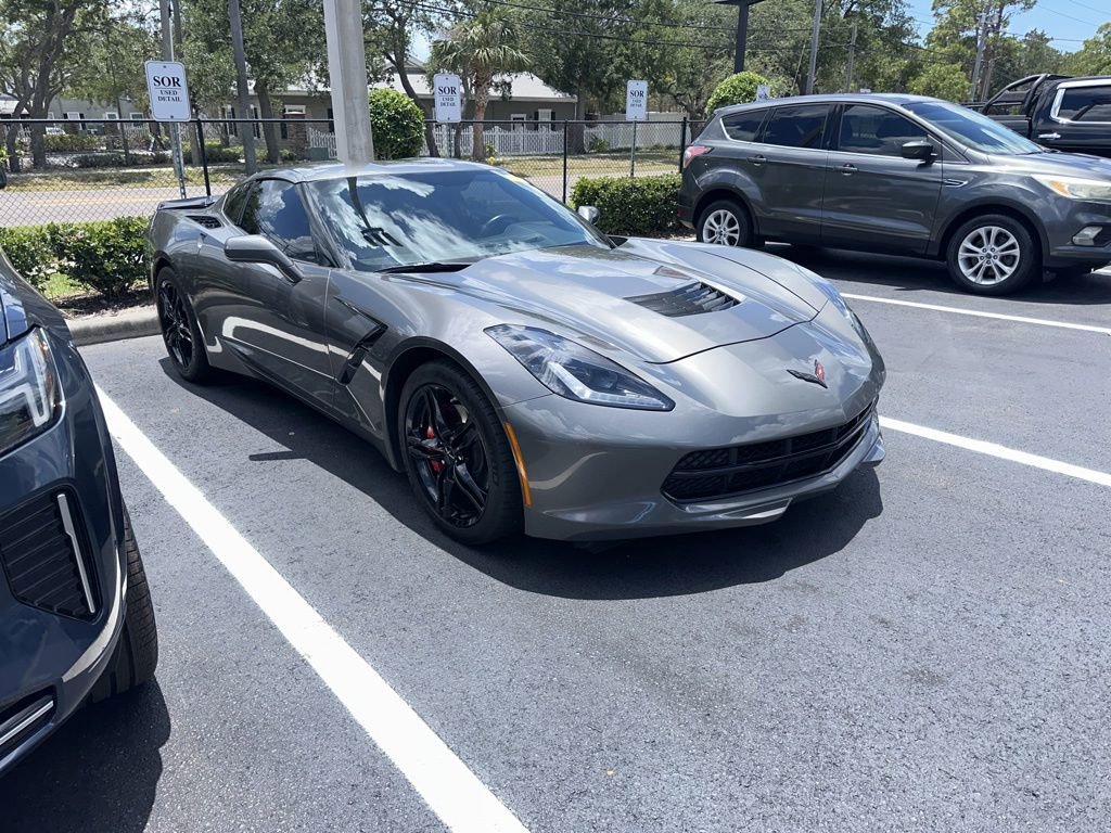 Certified 2016 Chevrolet Corvette Stingray Coupe w/ Carbon Flash Badge Package RWD video 1