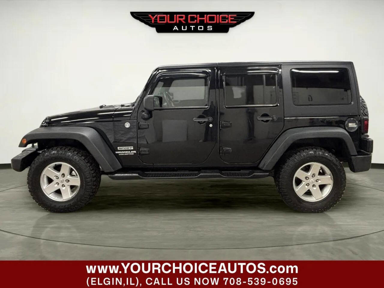 Used 2014 Jeep Wrangler Unlimited Sport image 2