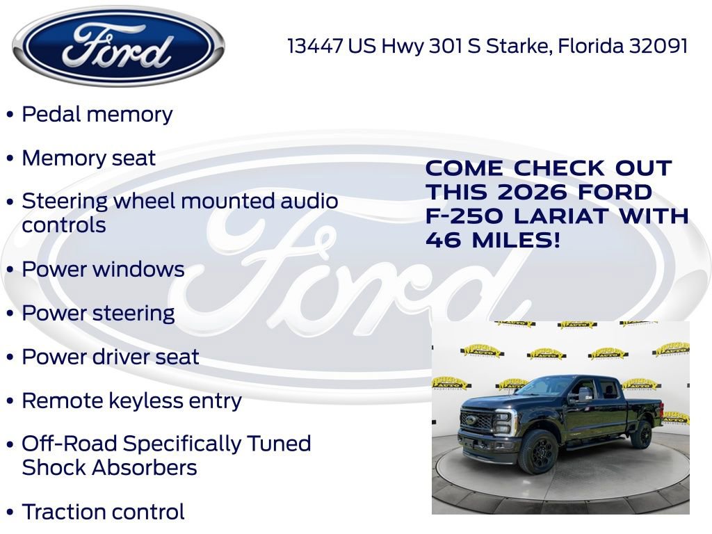 New 2026 Ford F250 Lariat image 30