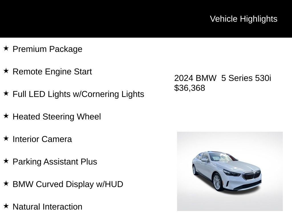 Used 2024 BMW 530i image 6