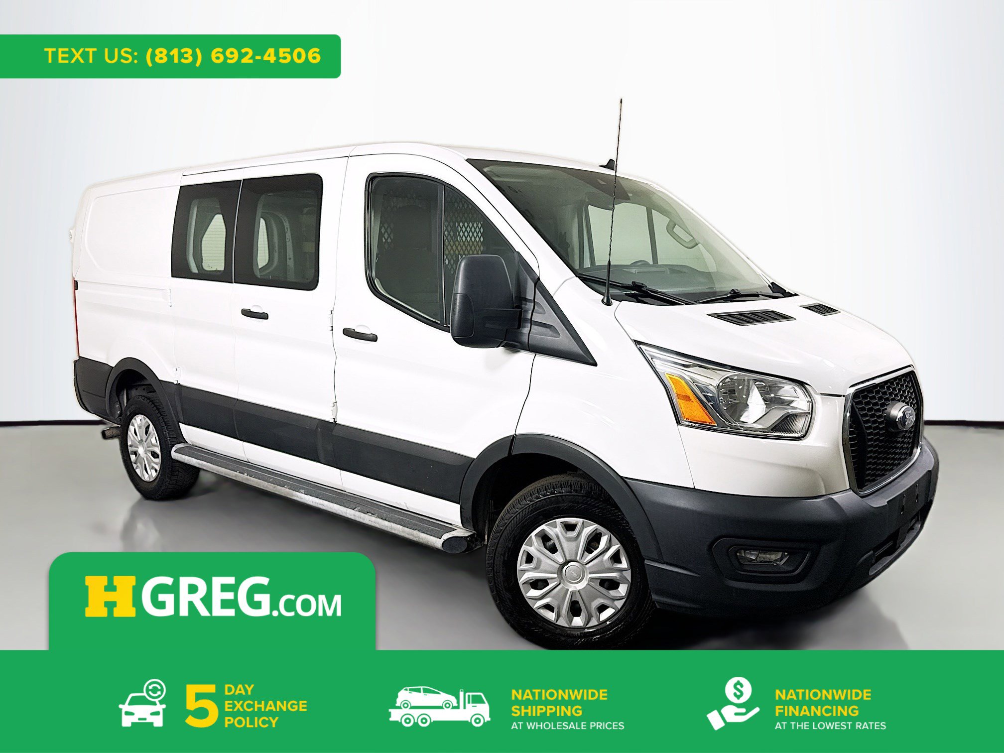 Used 2021 Ford Transit 250 Low Roof w/ Exterior Upgrade Package RWD image 1