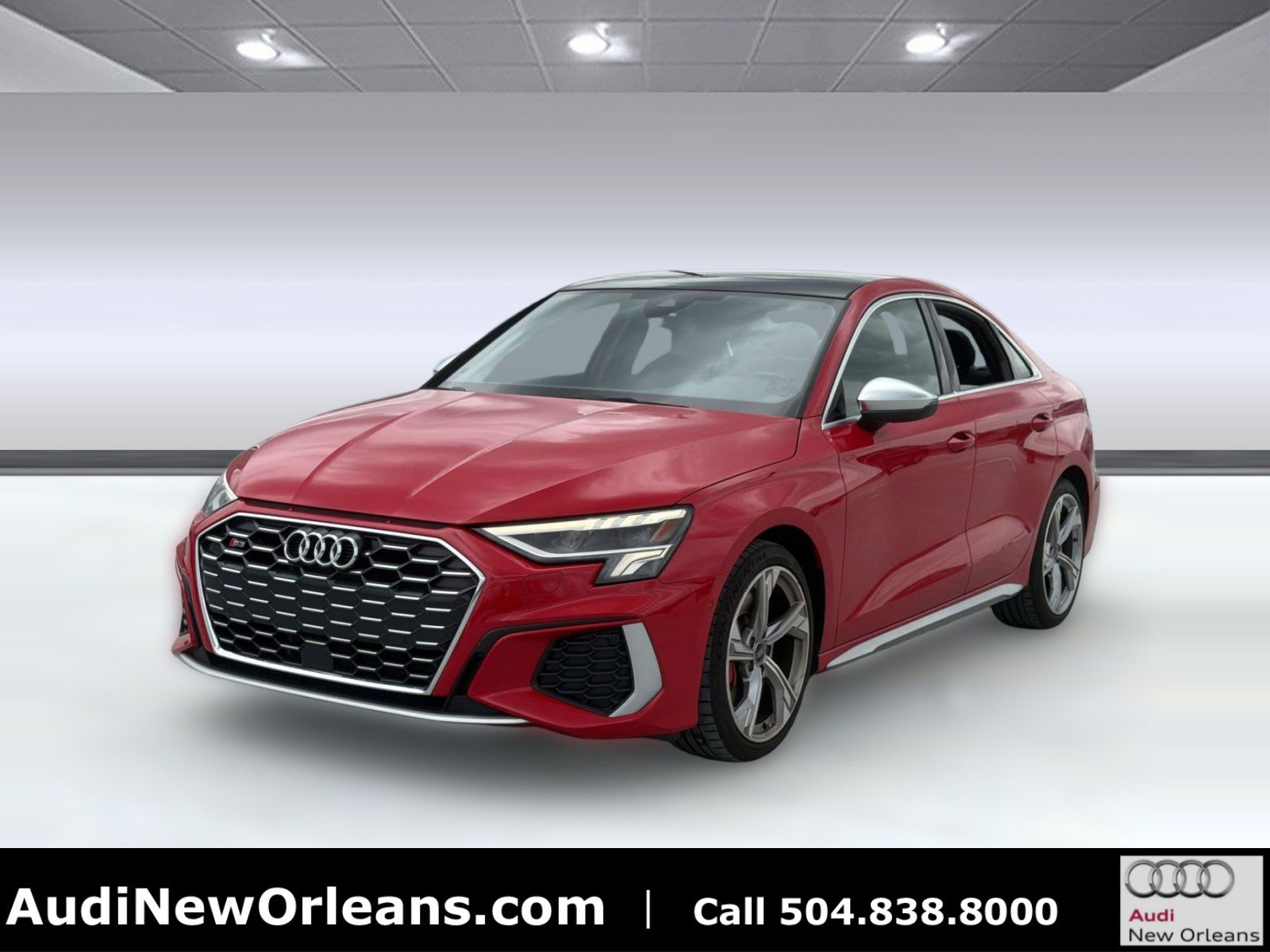 Certified 2023 Audi S3 Premium Plus w/ Premium Plus Package