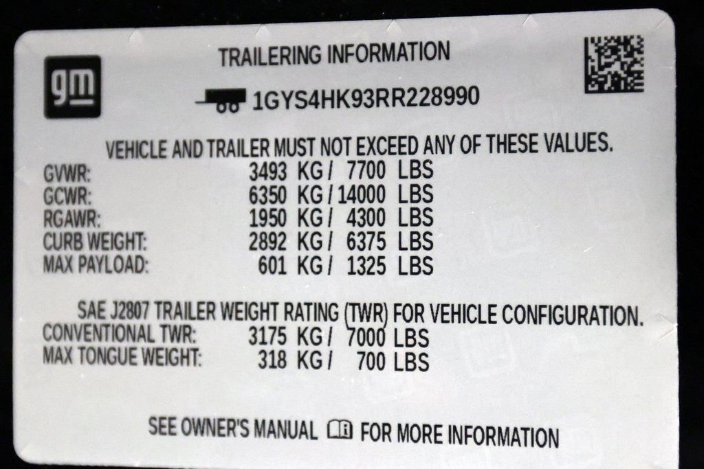 Used 2024 Cadillac Escalade V w/ LPO, ONYX Package image 63