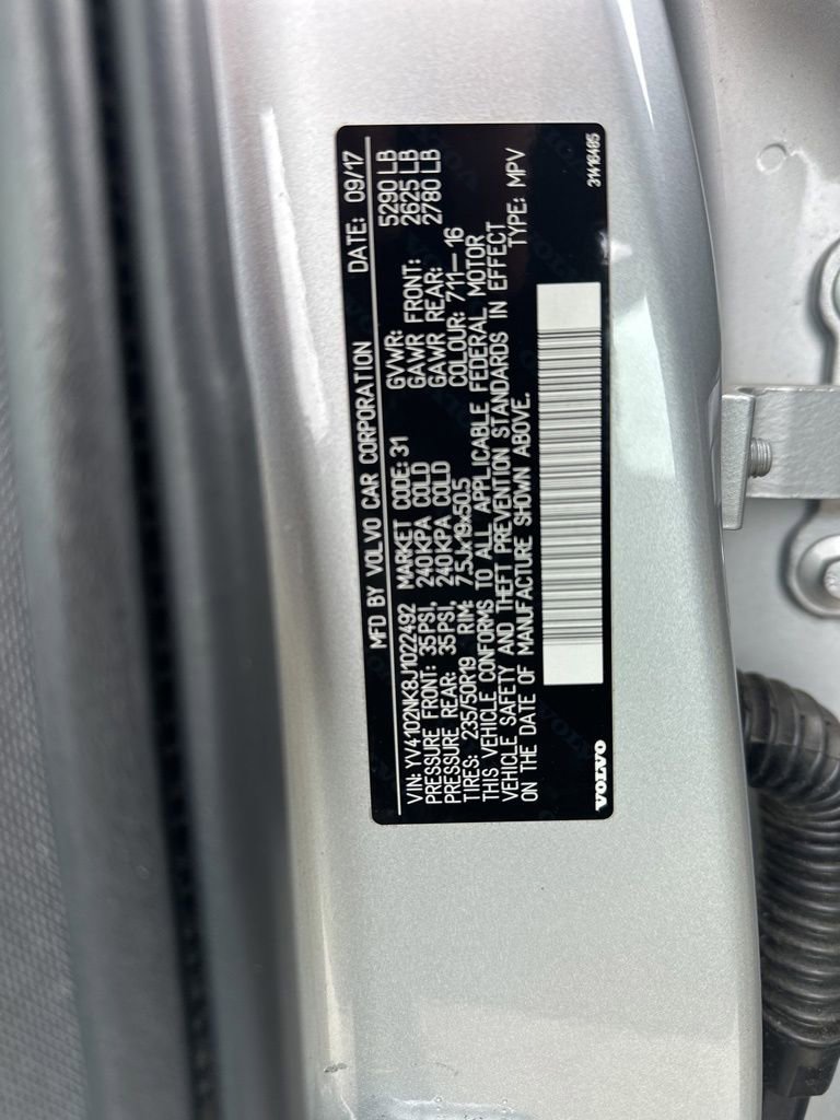 Used 2018 Volvo V90 T5 Cross Country w/ Convenience Package image 36