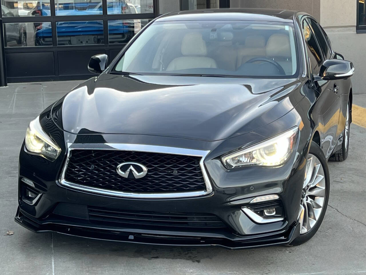 Used 2021 INFINITI Q50 Luxe w/ Cargo Package image 3