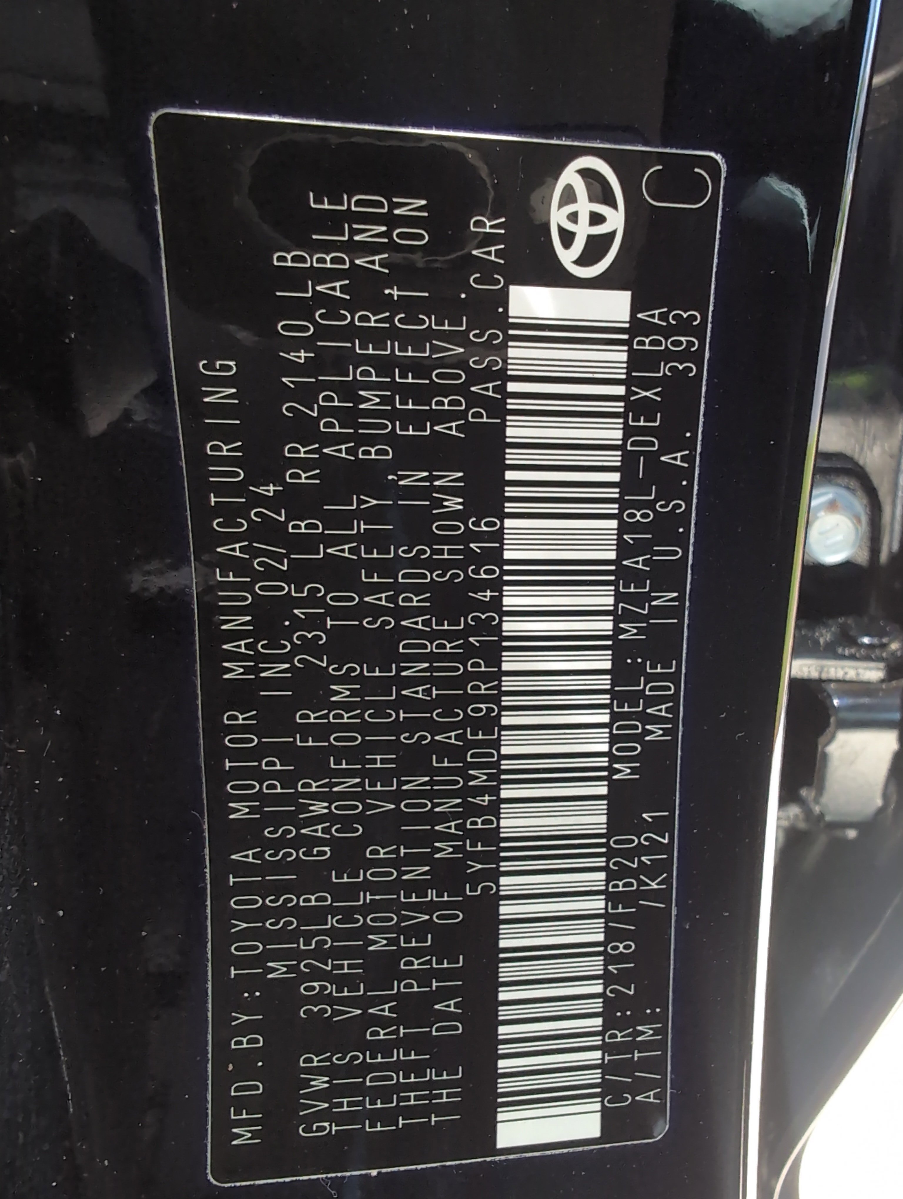 Certified 2024 Toyota Corolla LE FWD image 30
