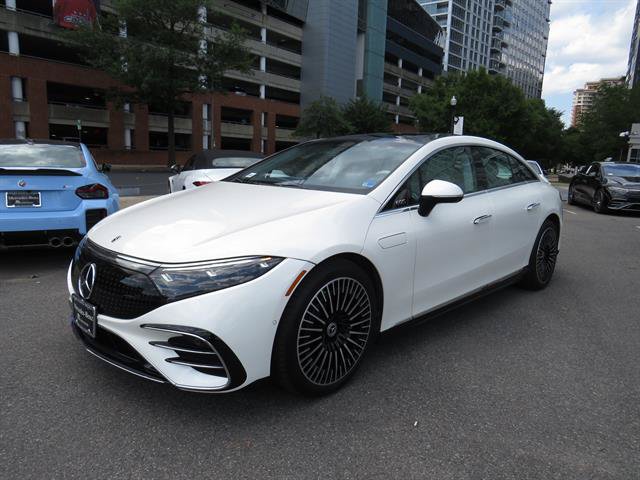 Certified 2023 Mercedes-Benz EQS 580 4MATIC Sedan w/ Manufactur Interior Package image 1