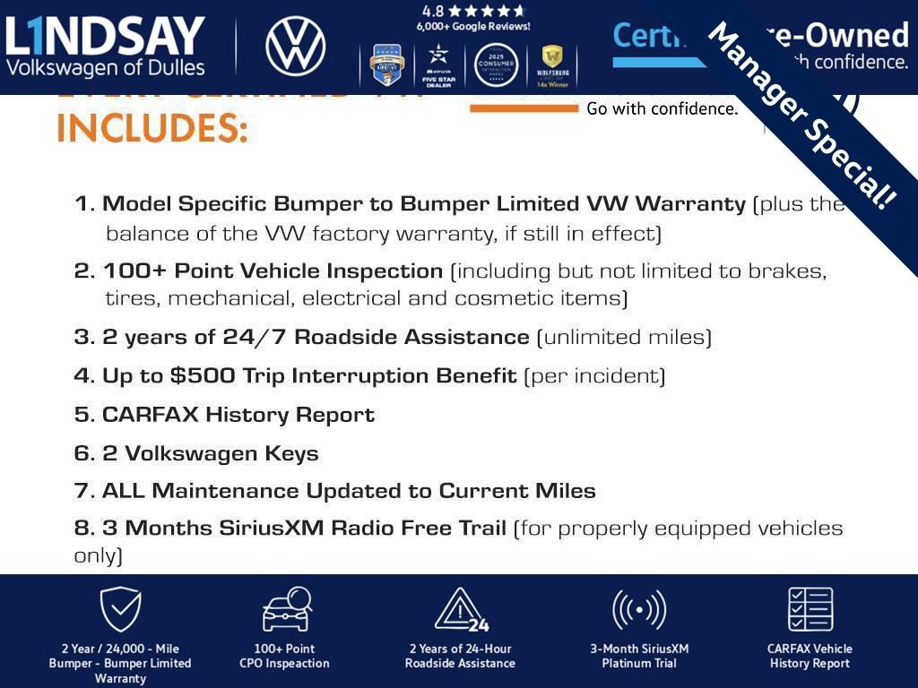 Certified 2025 Volkswagen Jetta Sport image 2