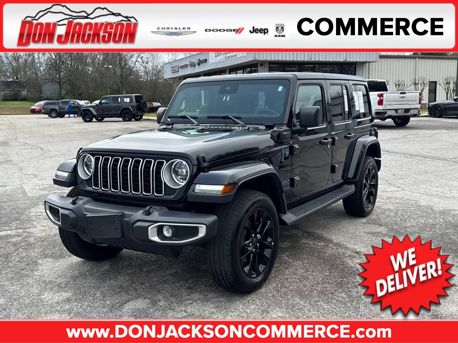 Used 2025 Jeep Wrangler Sahara image 1