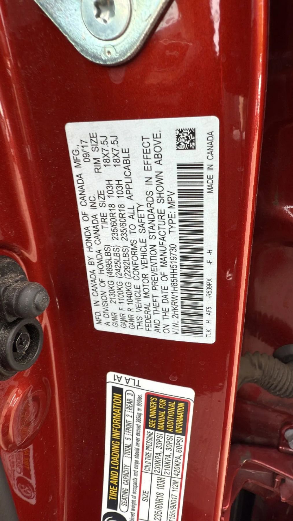 Used 2017 Honda CR-V EX-L image 22