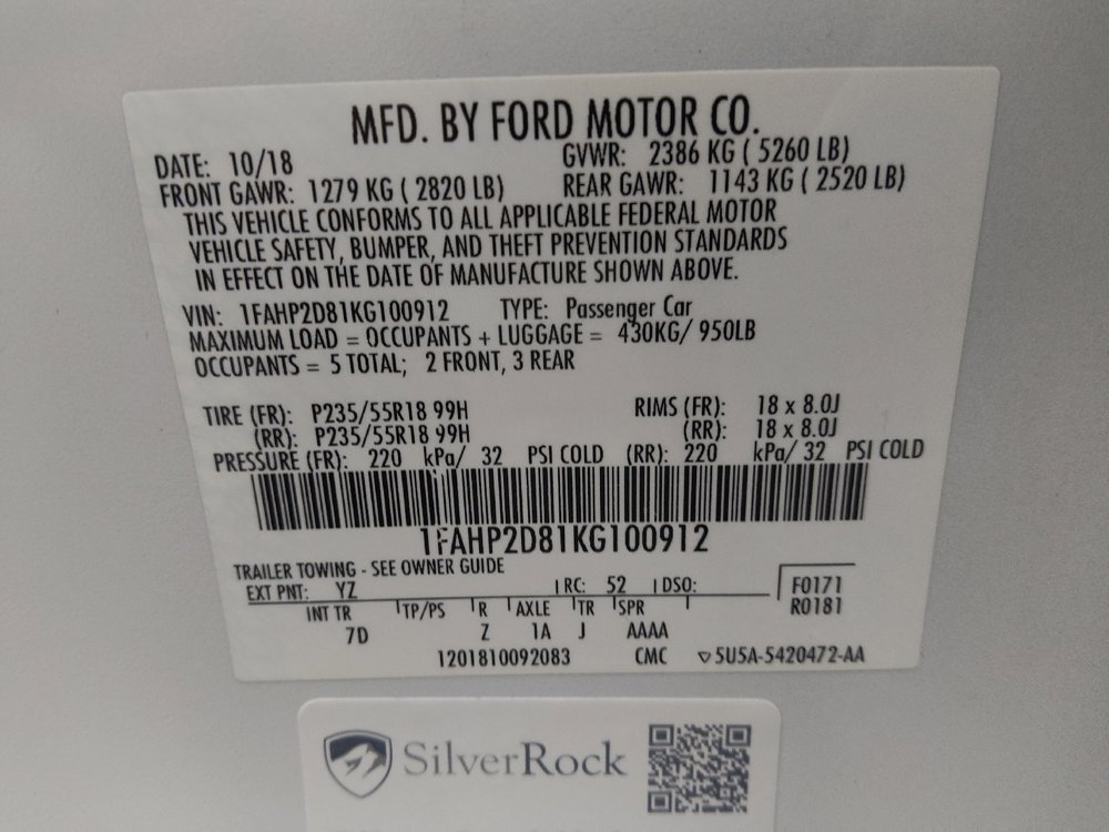Used 2019 Ford Taurus SE image 33