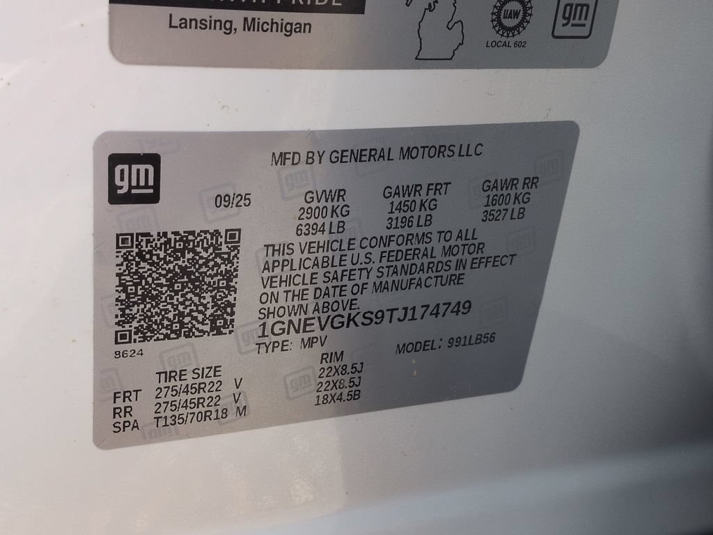 New 2026 Chevrolet Traverse LT w/ LPO, Floor Liner Package AWD/4WD image 32