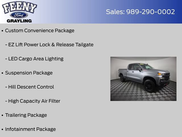 Used 2020 Chevrolet Silverado 1500 Custom Trail Boss w/ Custom Convenience Package AWD/4WD image 21