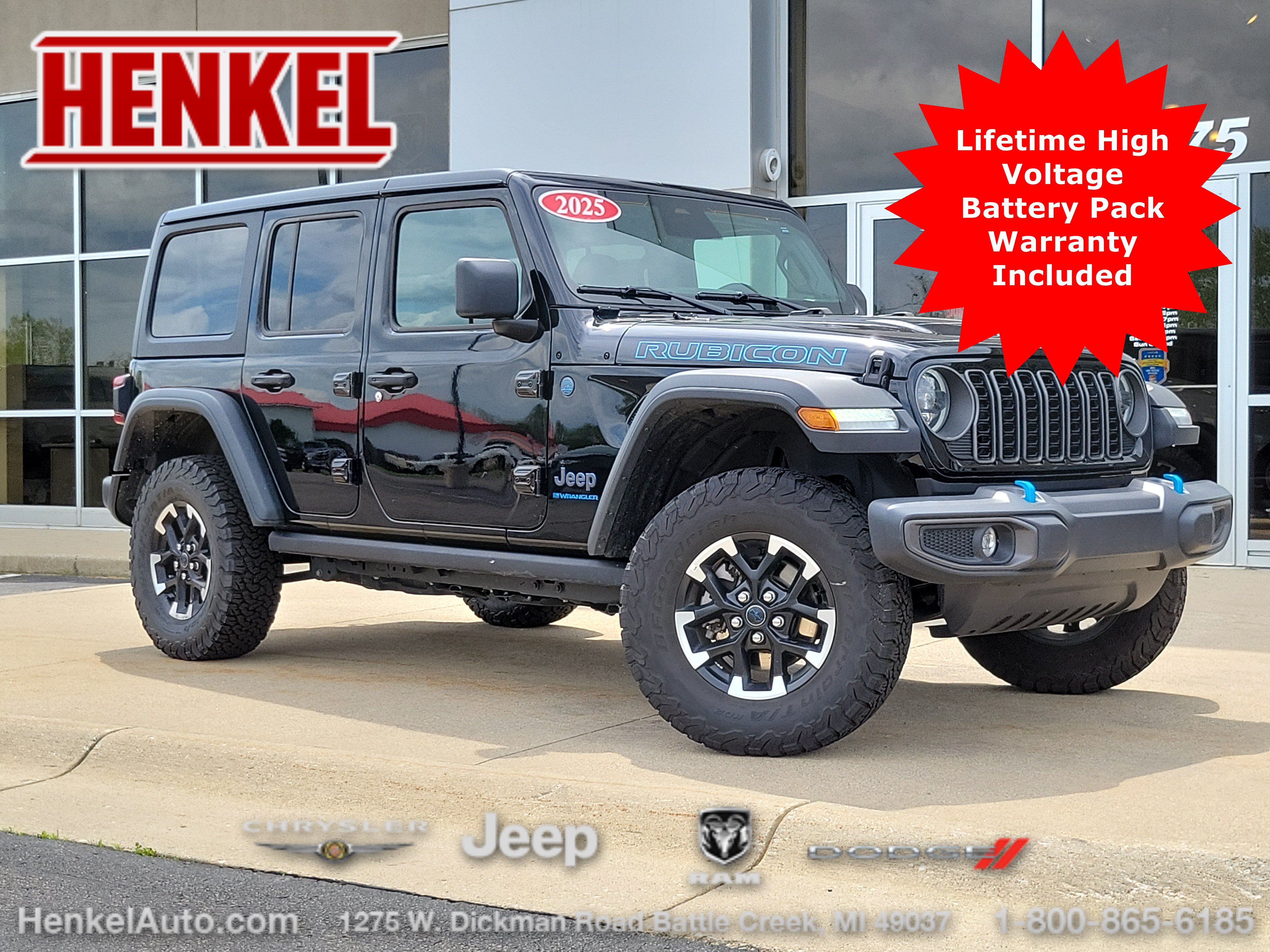Used 2025 Jeep Wrangler Unlimited Rubicon 4xe w/ Convenience Group