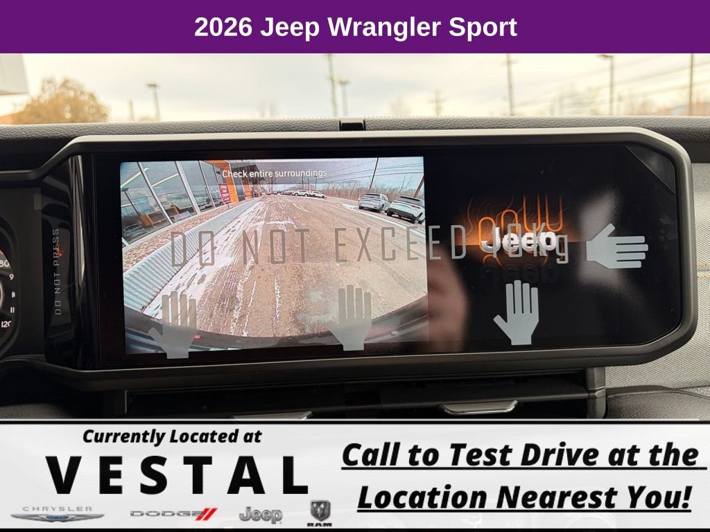 New 2026 Jeep Wrangler Unlimited Sport AWD/4WD image 17