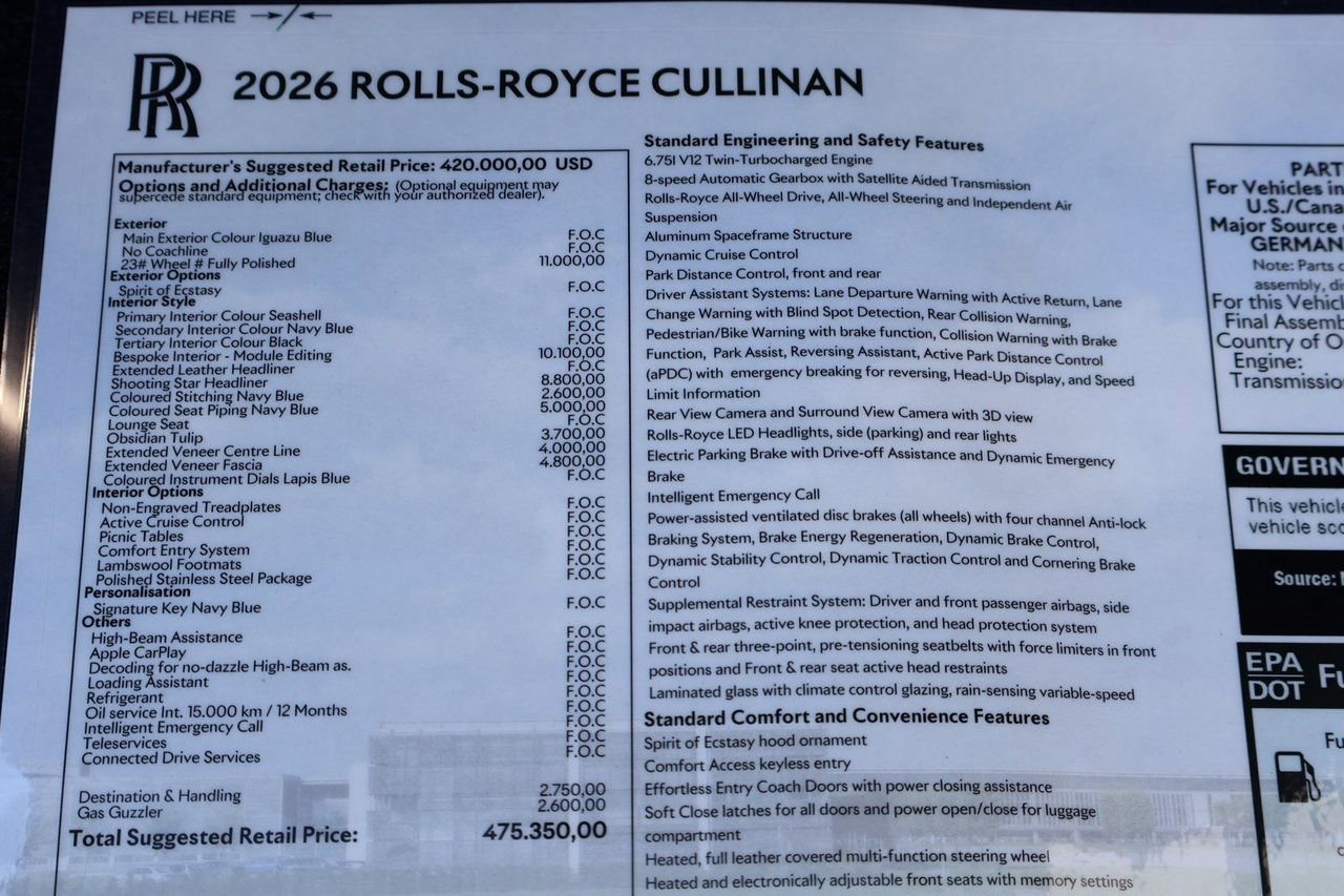 New 2026 Rolls-Royce Cullinan image 11
