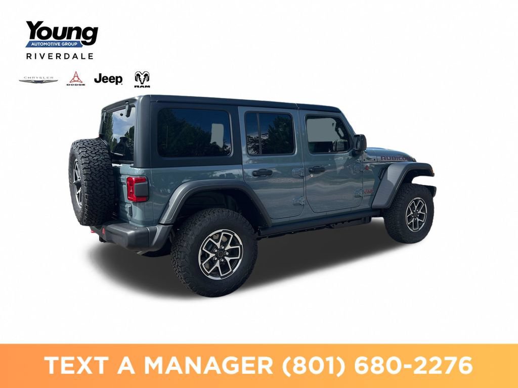 New 2026 Jeep Wrangler Unlimited Rubicon w/ Steel Bumper Group AWD/4WD image 5