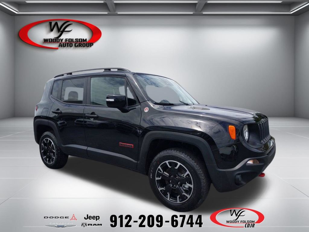 Used 2023 Jeep Renegade Trailhawk w/ Trailer Tow Group AWD/4WD 360° Tour