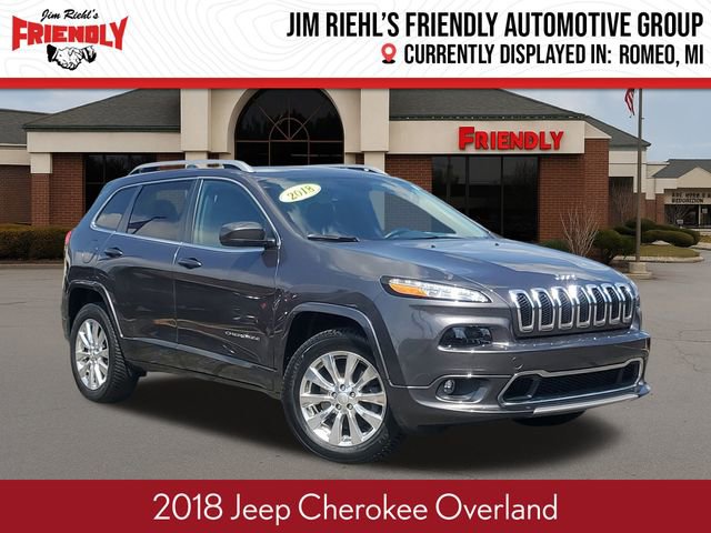 Used 2018 Jeep Cherokee Overland