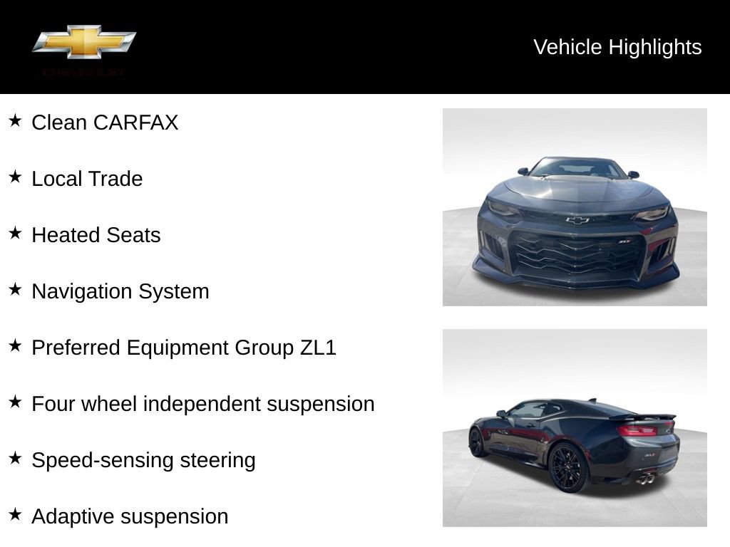 Used 2017 Chevrolet Camaro ZL1 image 18