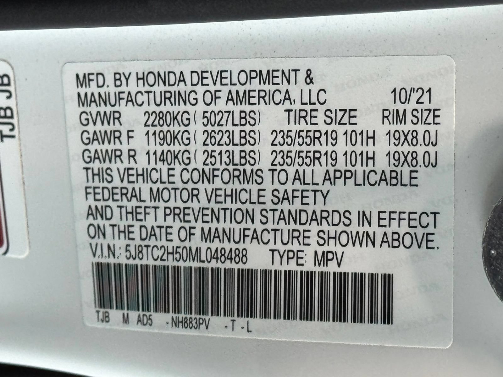 Used 2021 Acura RDX AWD w/ Technology Package image 19